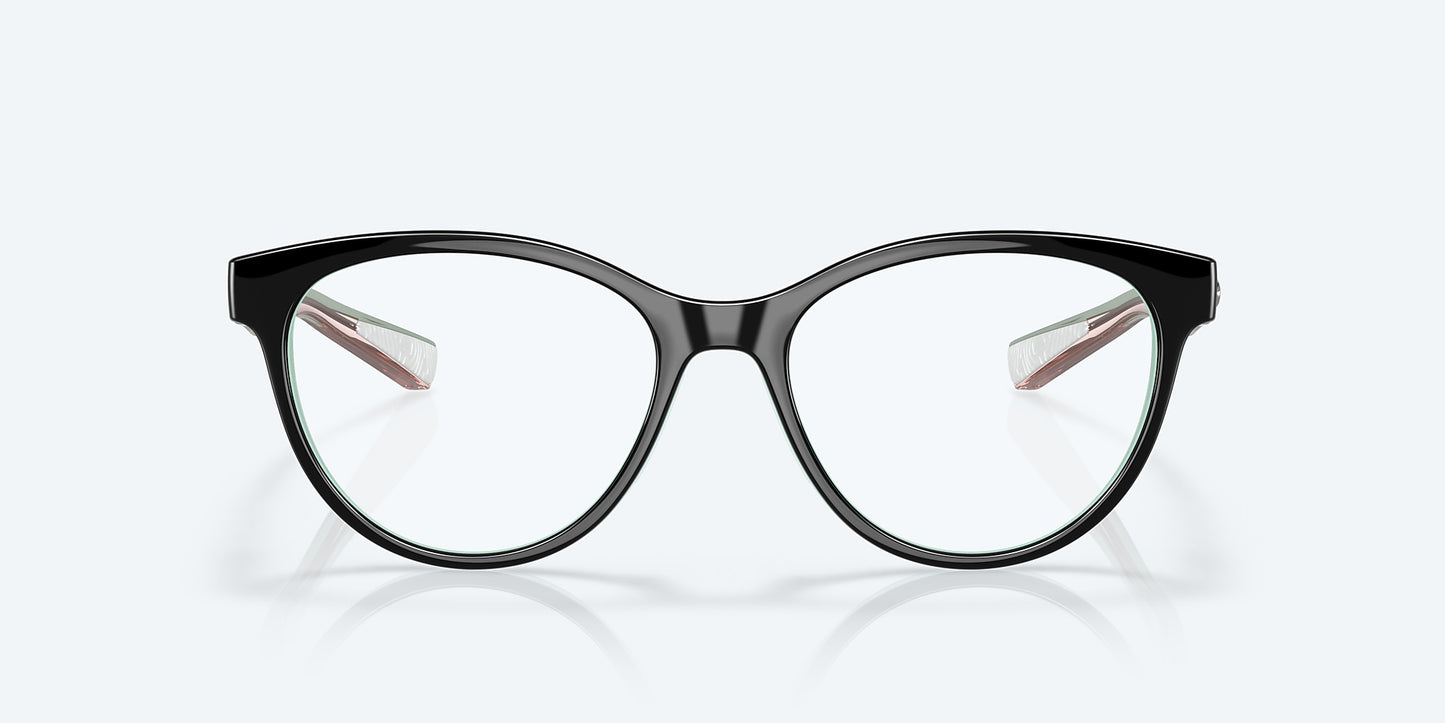 [Black Seafoam Blush Crystal Frame]