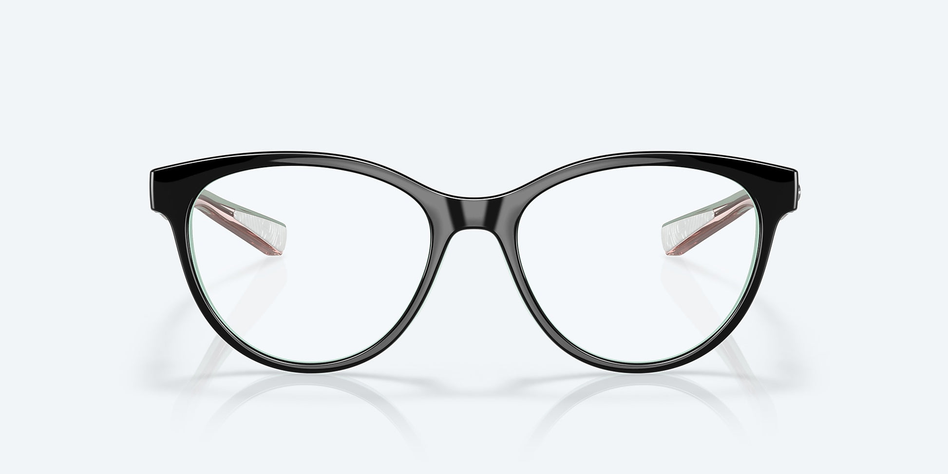 [Black Seafoam Blush Crystal Frame]