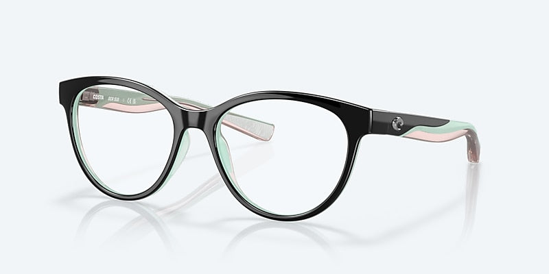 [Black Seafoam Blush Crystal Frame]