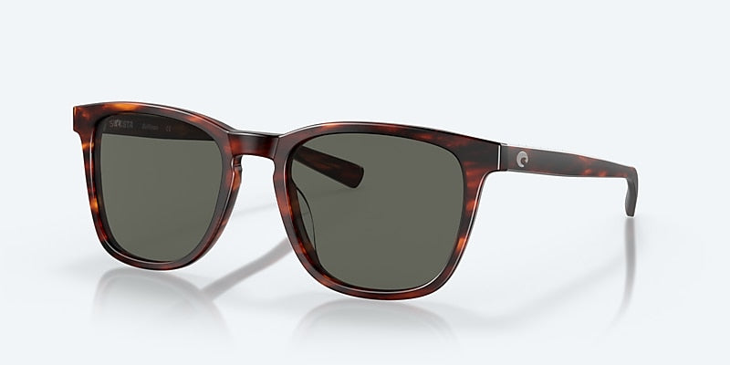 [Gray Polarized Glass Lenses, Matte Tortoise Frame]