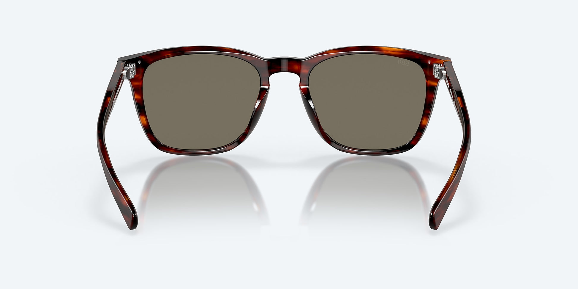[Blue Mirror Polarized Glass Lenses, Matte Tortoise Frame]