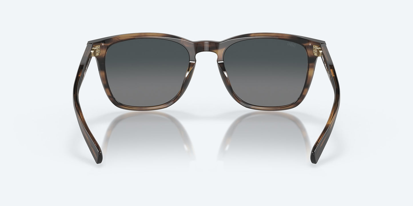 [Gray Gradient Polarized Glass Lenses, Salt Marsh Frame]