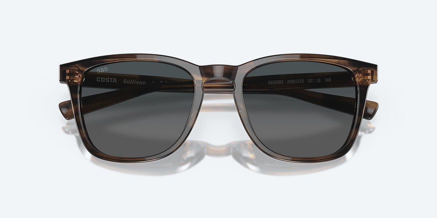 [Gray Gradient Polarized Glass Lenses, Salt Marsh Frame]