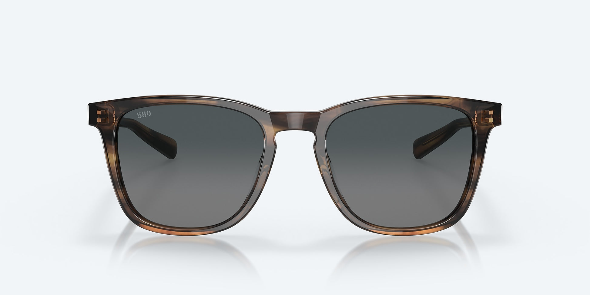 [Gray Gradient Polarized Glass Lenses, Salt Marsh Frame]