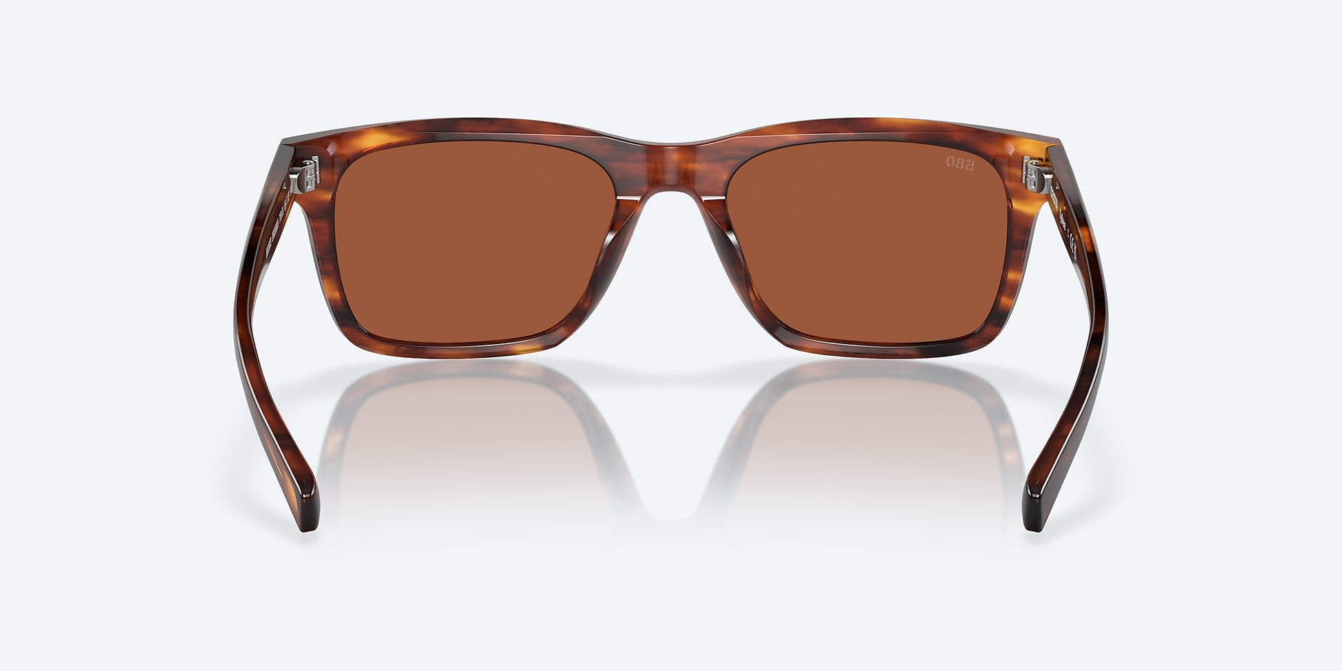 [Green Mirror Polarized Glass Lenses, Tortoise Frame]