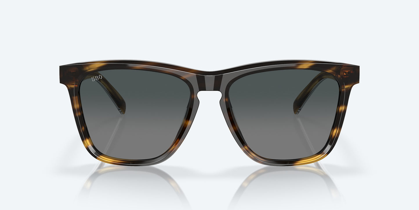 [Gray Gradient Polarized Glass Lenses, Tortoise Frame]