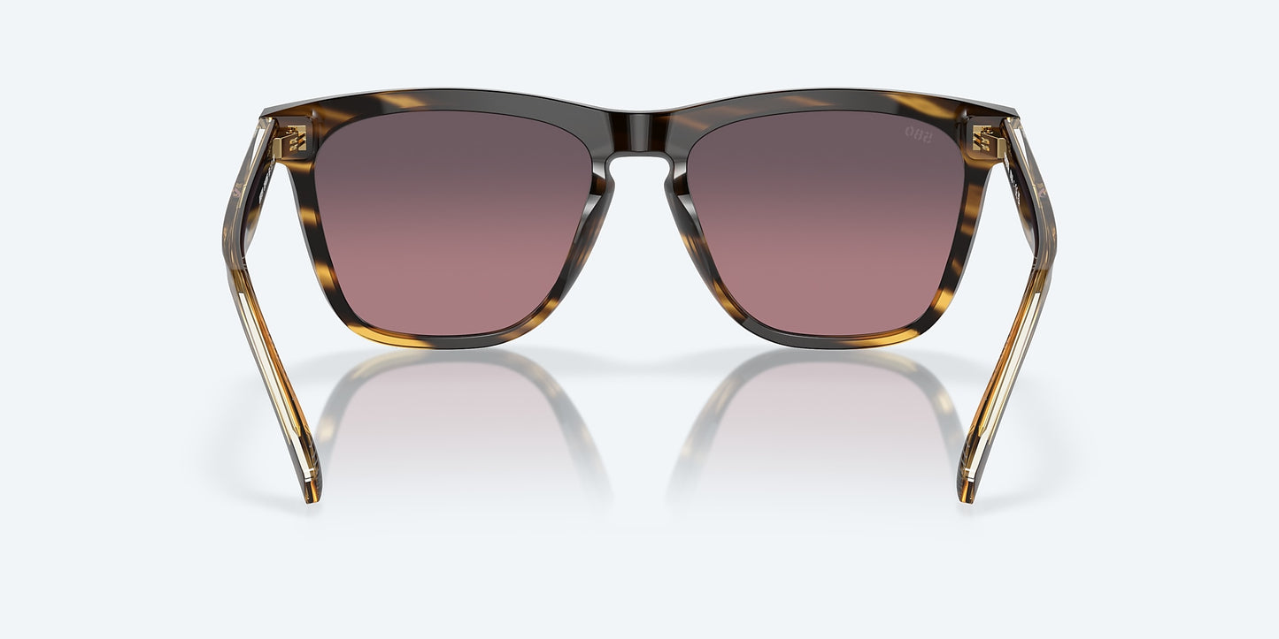[Rose Gradient Polarized Glass Lenses, Tortoise Frame]