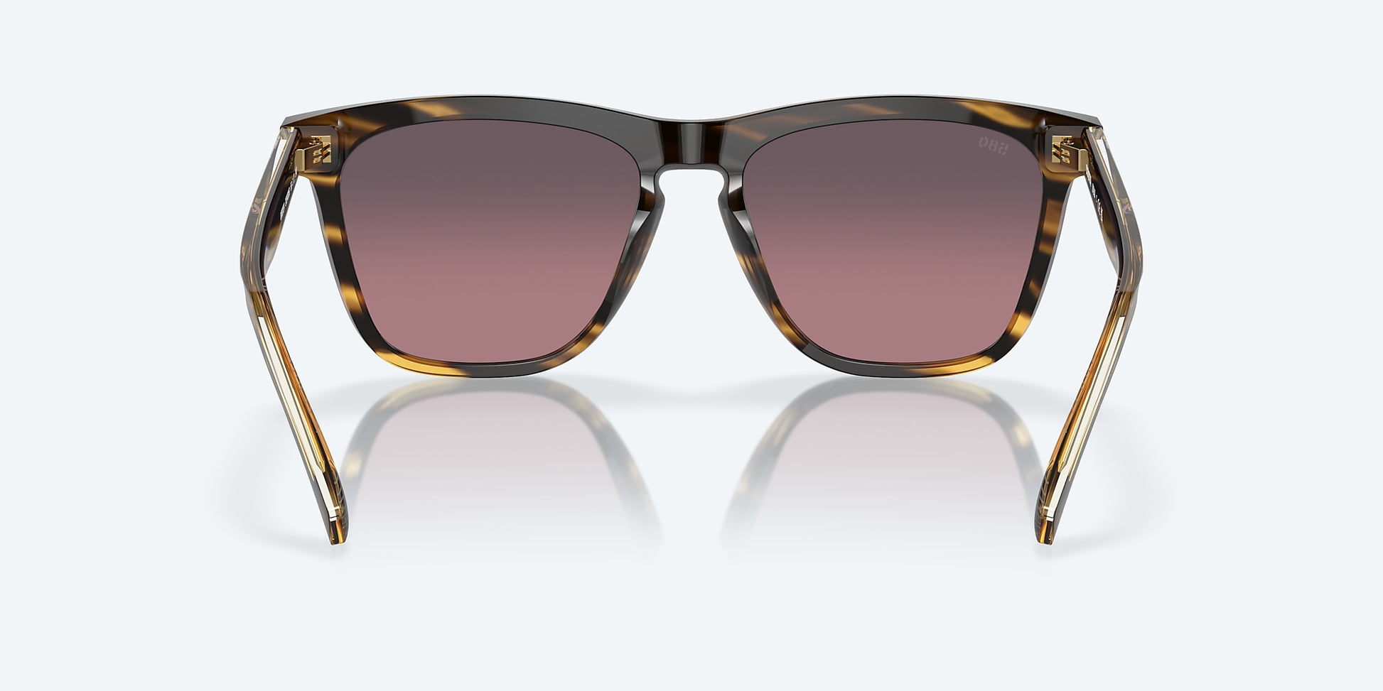 [Rose Gradient Polarized Glass Lenses, Tortoise Frame]