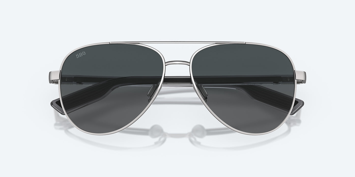 [Gray Gradient Polarized Glass Lenses, Gunmetal Frame]