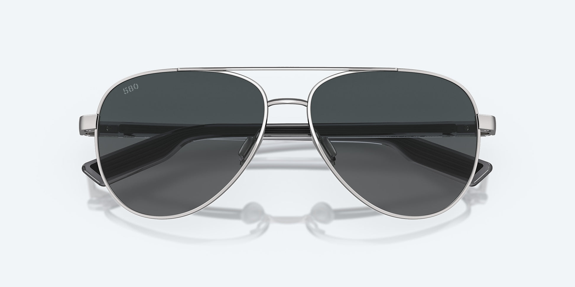 [Gray Gradient Polarized Glass Lenses, Gunmetal Frame]
