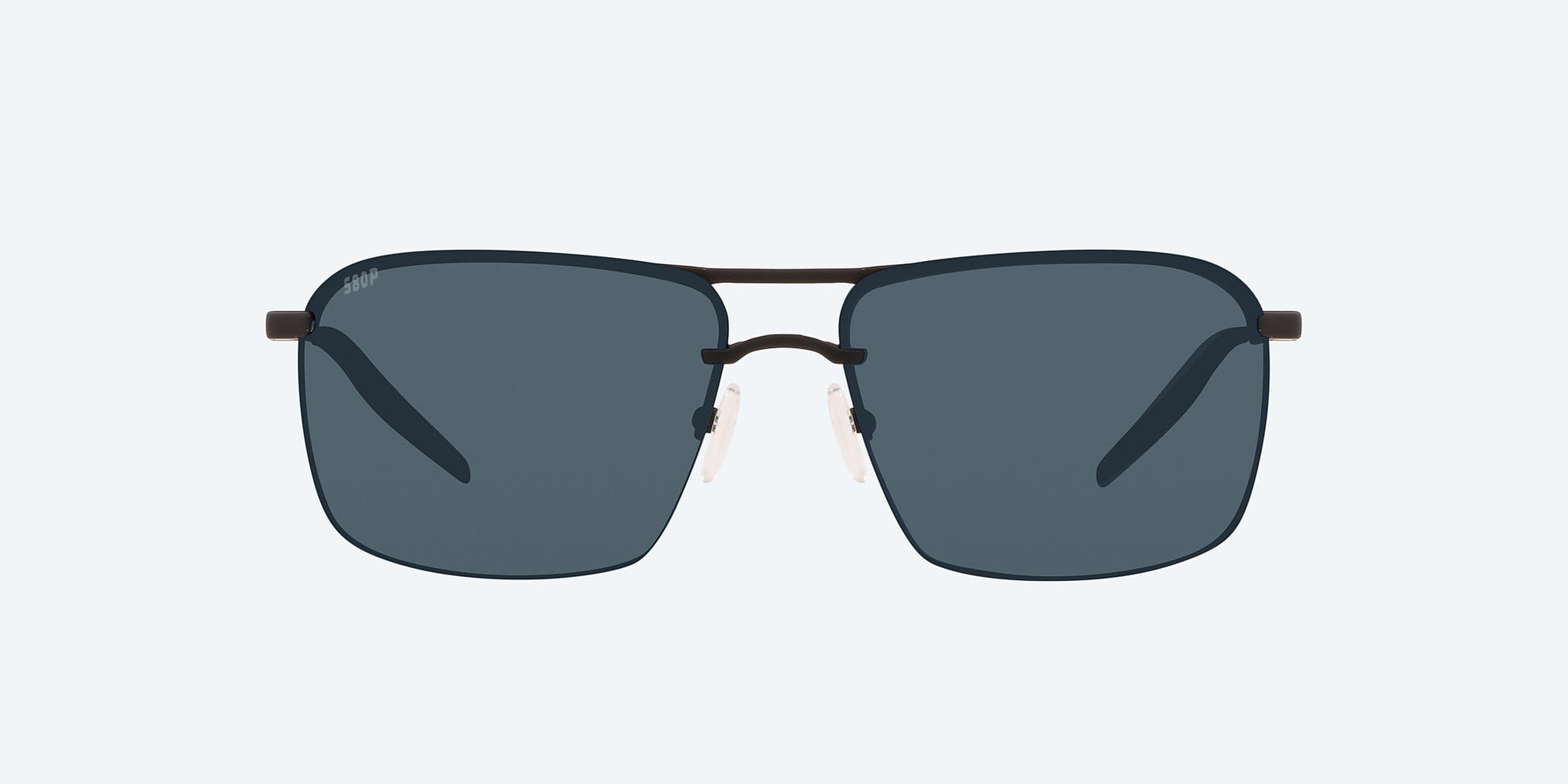 [Gray Polarized Polycarbonate Lenses, Matte Black Frame]