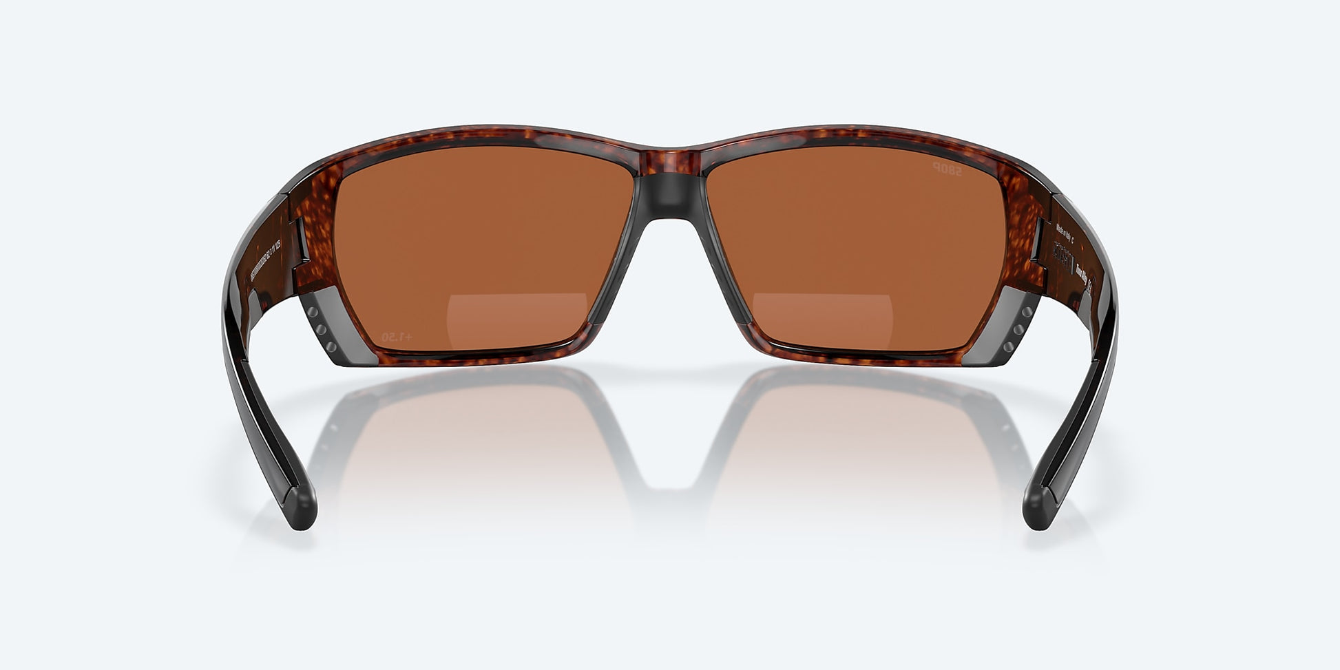 [Green Mirror Polarized Polycarbonate Lenses, Tortoise Frame]