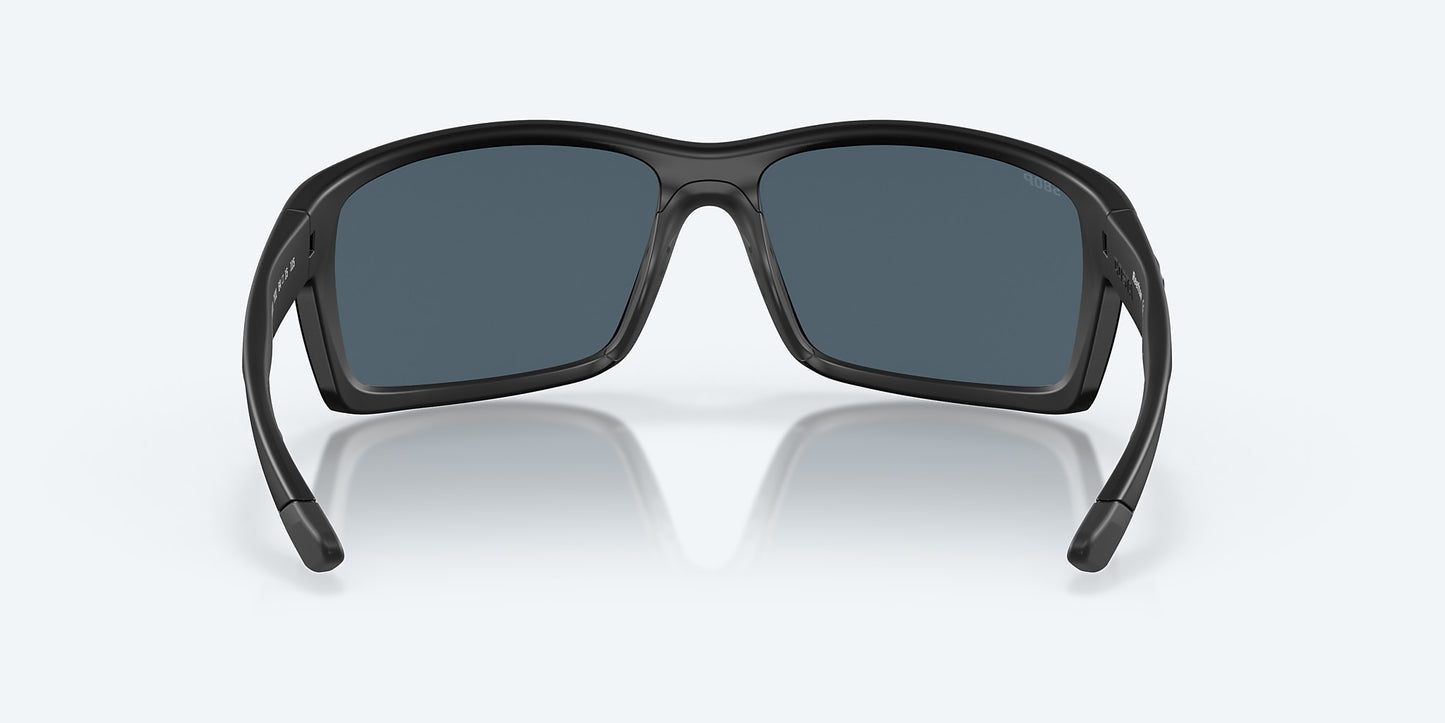 [Gray Polarized Polycarbonate Lenses, Blackout Frame]