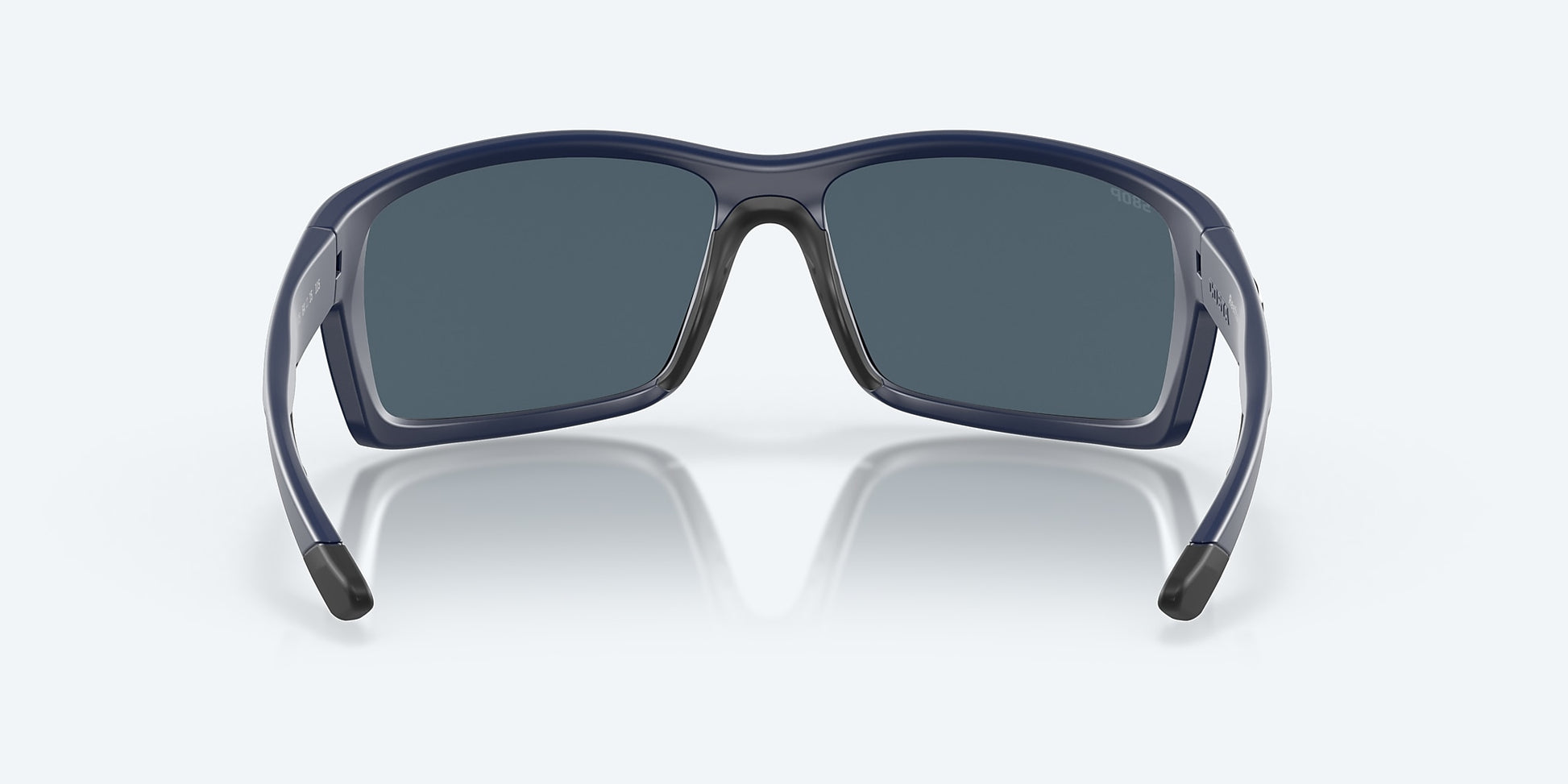 [Gray Polarized Polycarbonate Lenses, Matte Blue Frame]