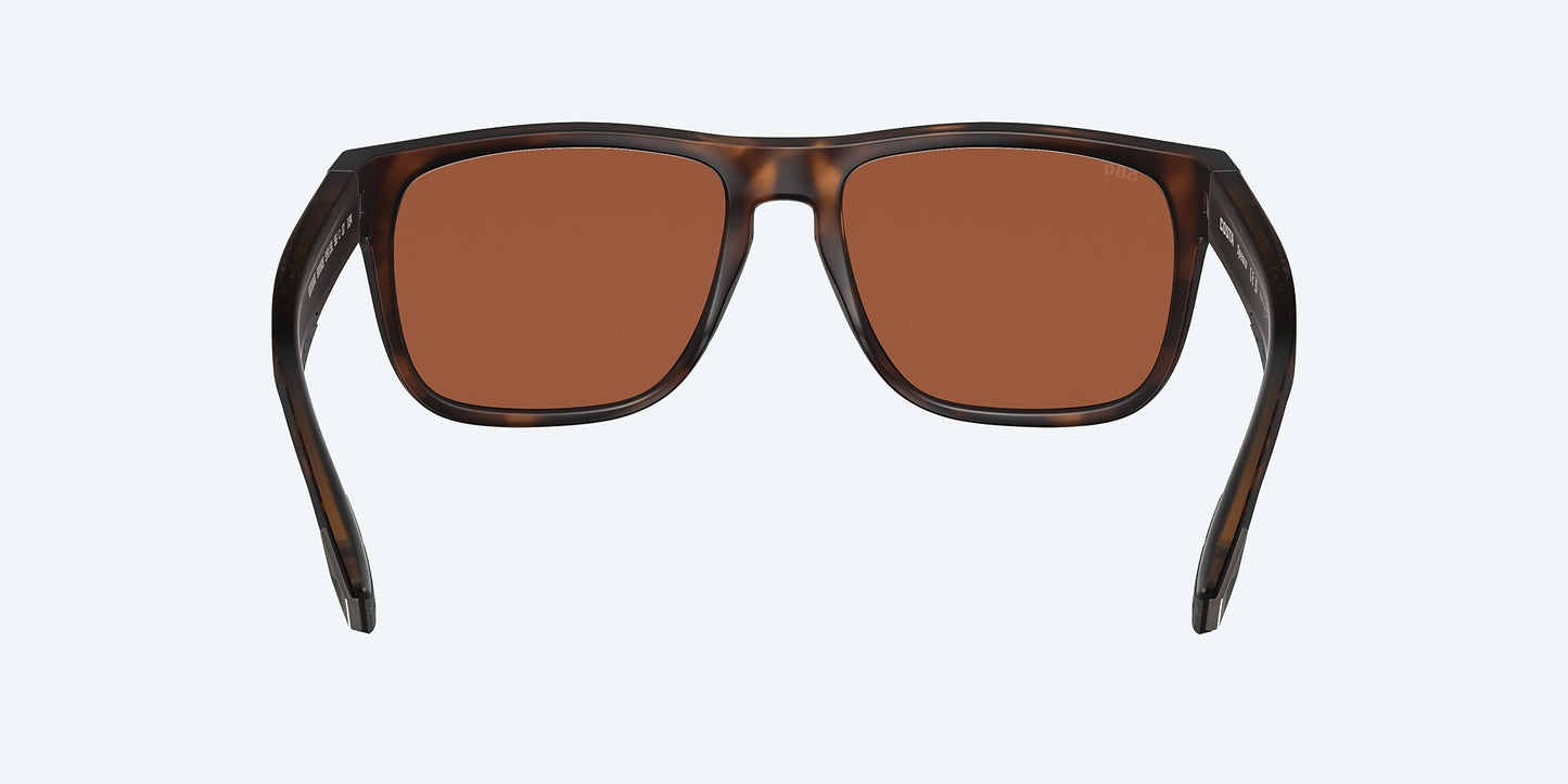 [Green Mirror Polarized Glass Lenses, Matte Tortoise Frame]