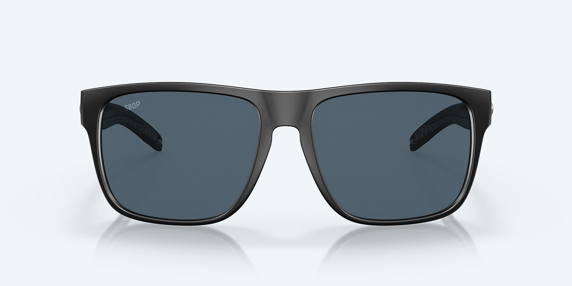 [Gray Polarized Polycarbonate Lenses, Matte Black Frame]