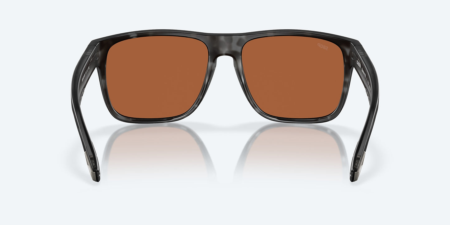 [Green Mirror Polarized Polycarbonate Lenses, Tiger Shark Frame]