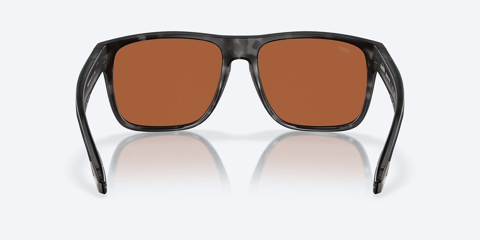 [Green Mirror Polarized Polycarbonate Lenses, Tiger Shark Frame]