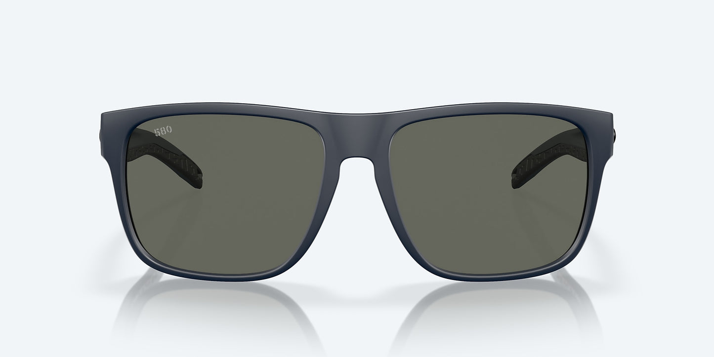 [Gray Polarized Glass Lenses, Midnight Blue Frame]