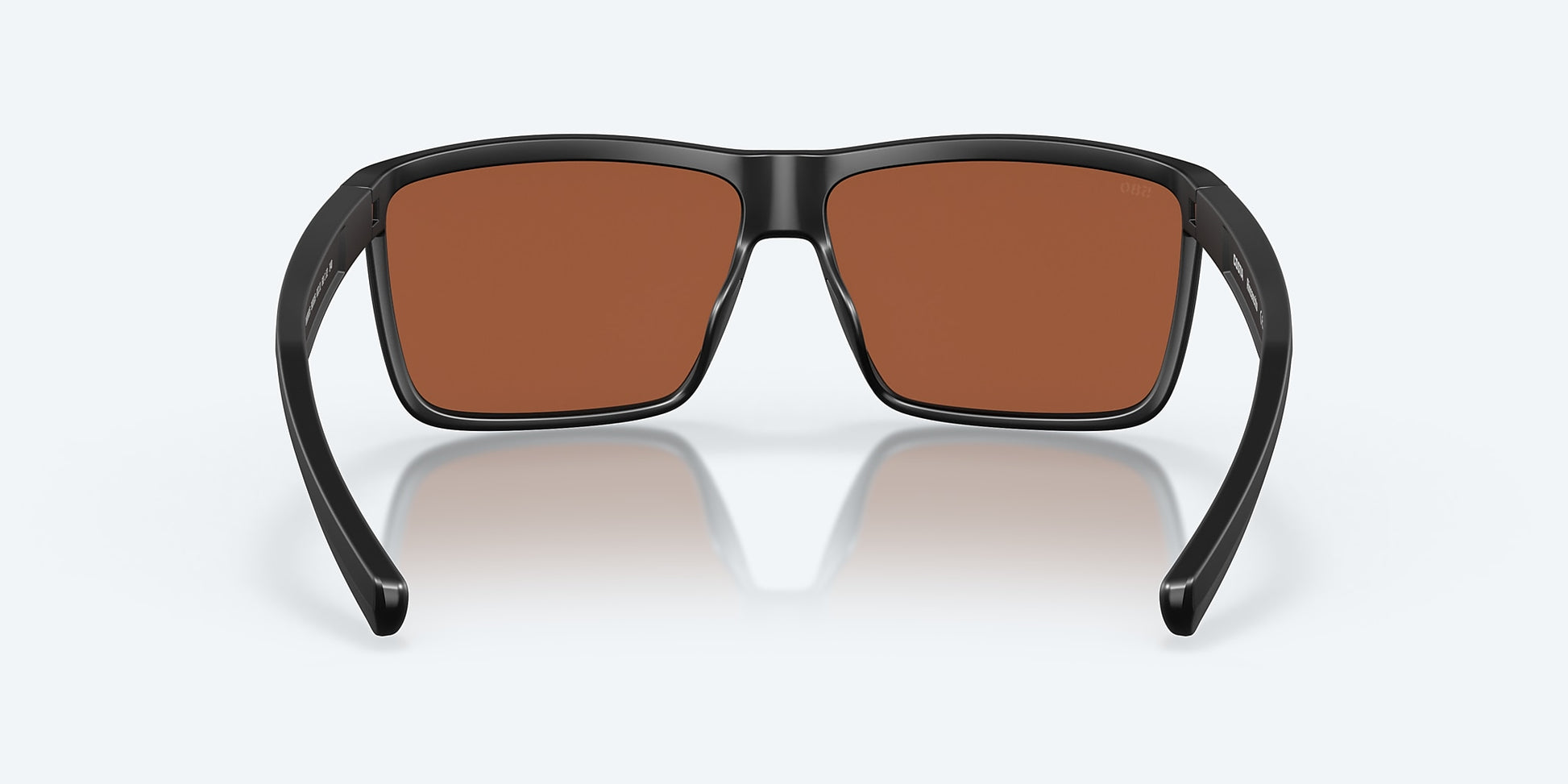 [Green Mirror Polarized Glass Lenses, Matte Black Frame]