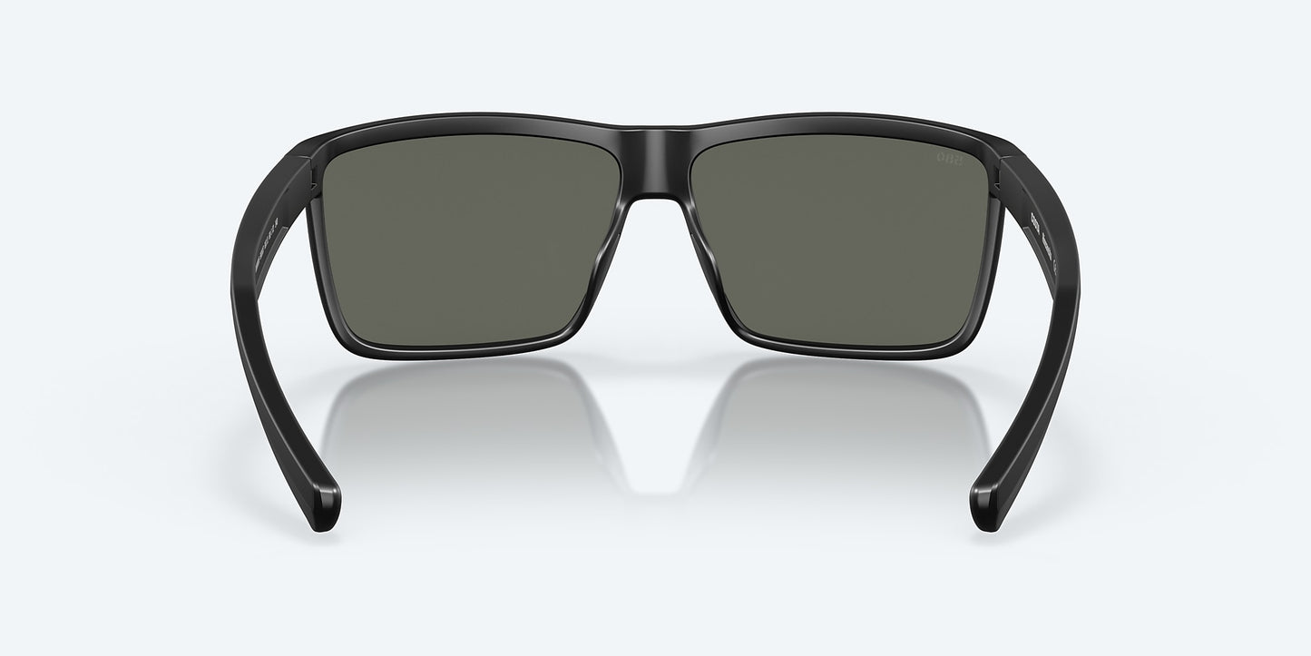 [Gray Silver Mirror Polarized Glass Lenses, Matte Black Frame]