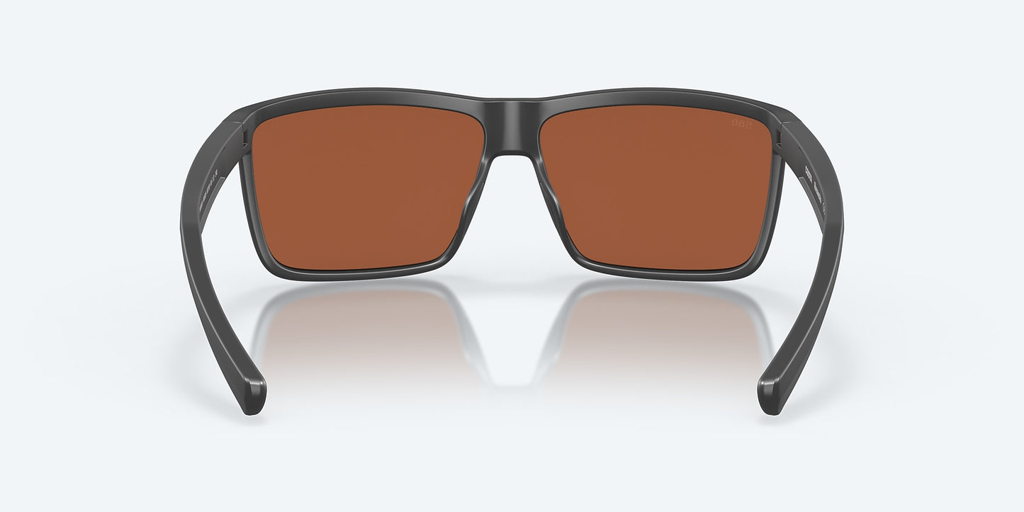 [Green Mirror Polarized Glass Lenses, Matte Gray Frame]