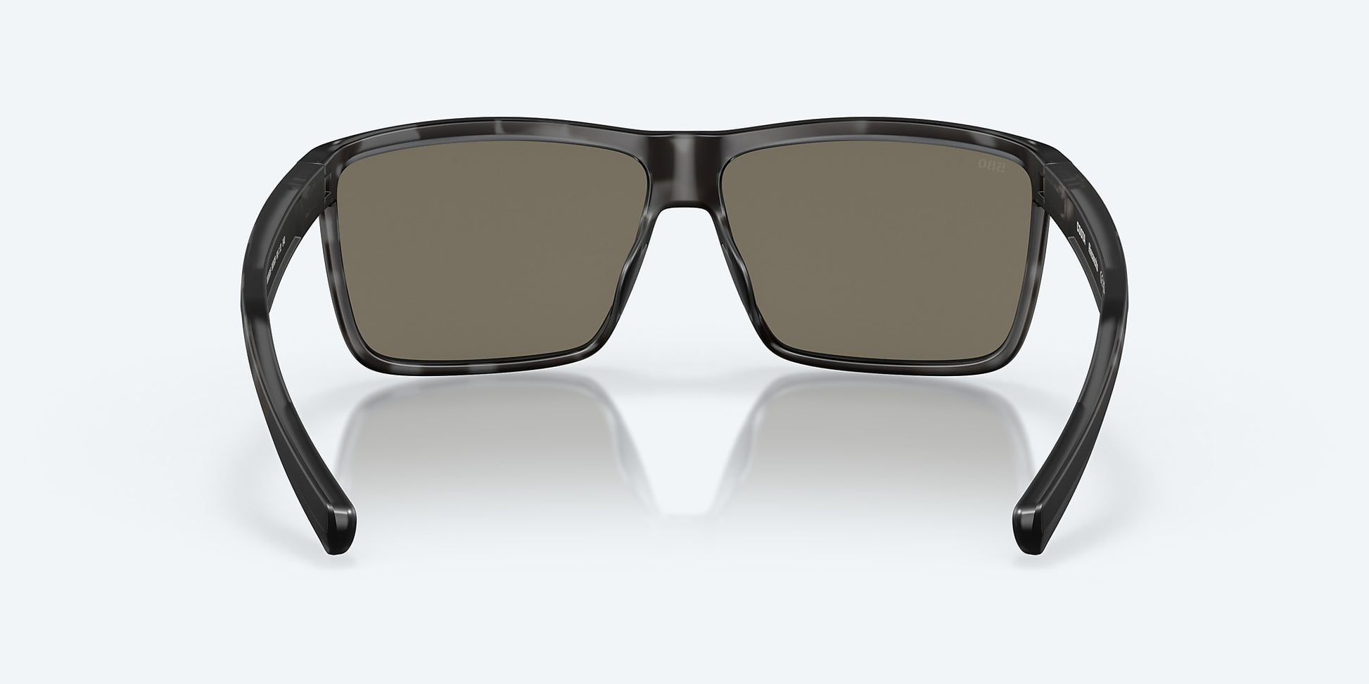 [Blue Mirror Polarized Glass Lenses, Tiger Shark Frame]