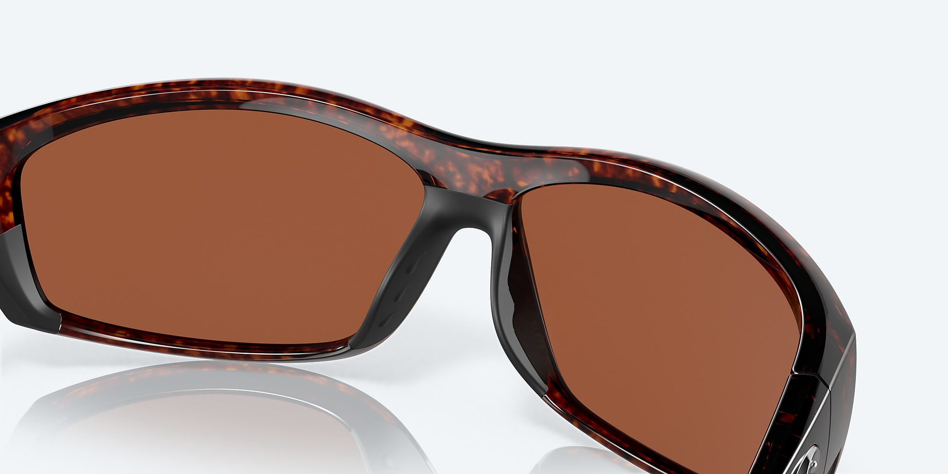 [Green Mirror Polarized Glass Lenses, Tortoise Frame]
