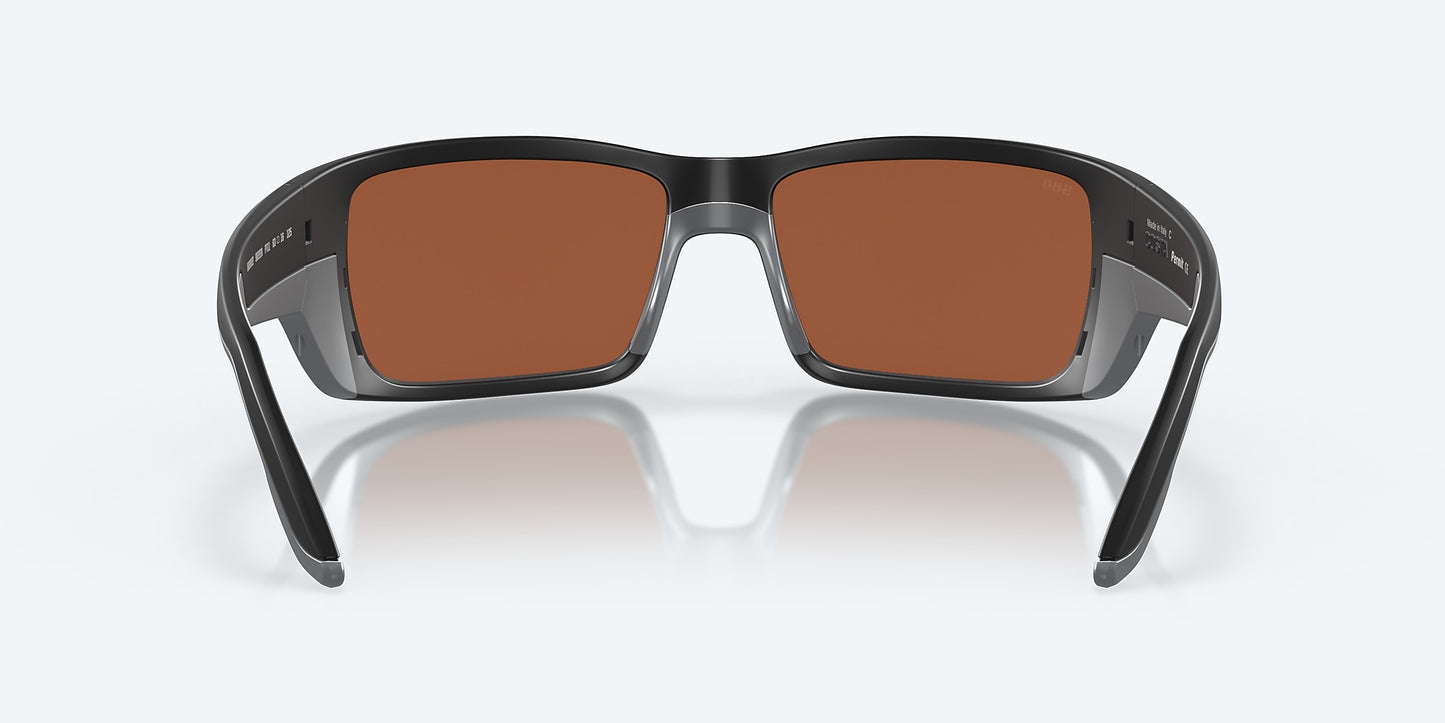 [Green Mirror Polarized Glass Lenses, Matte Black Frame]