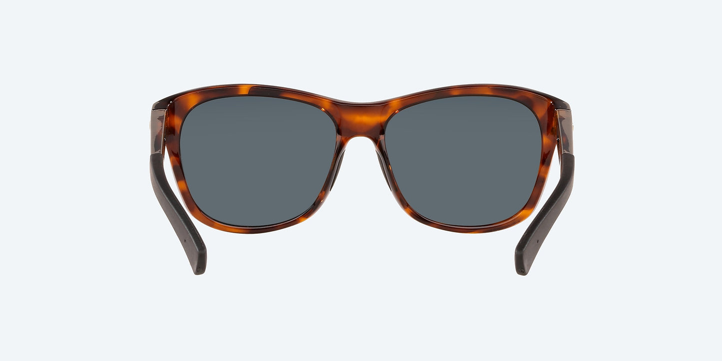 [Blue Mirror Polarized Polycarbonate Lenses, Tortoise Frame]