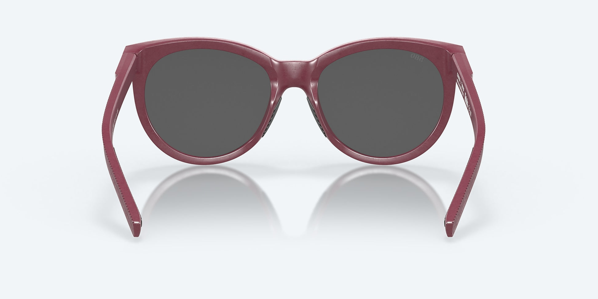 [Gray Polarized Glass Lenses, Net Plum Frame]