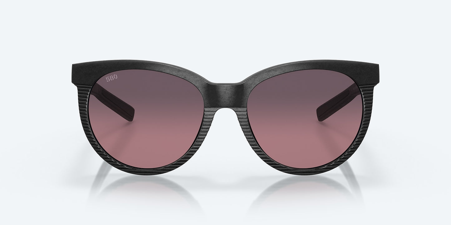 [Rose Gradient Polarized Glass Lenses, Gray Frame]