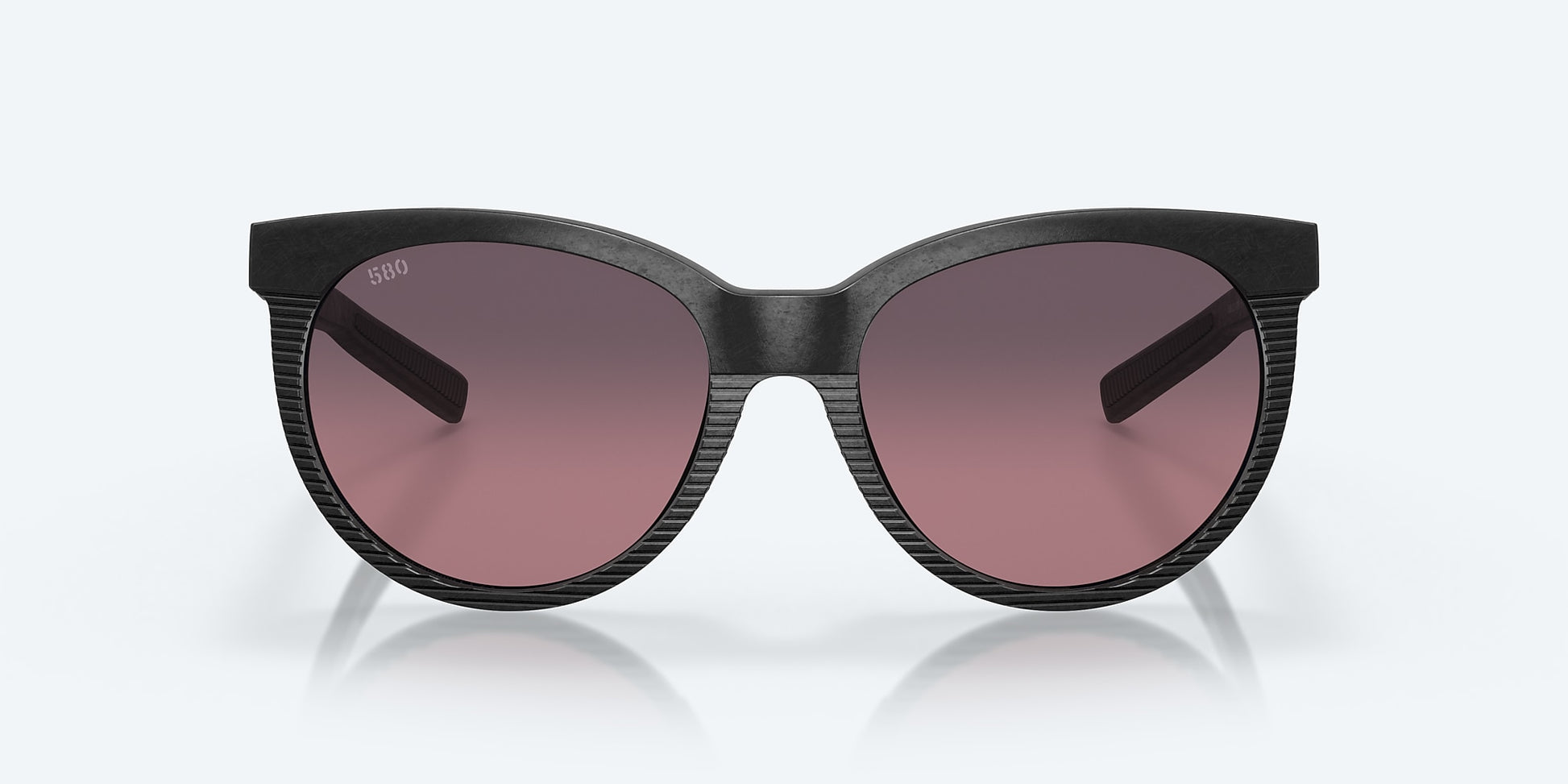 [Rose Gradient Polarized Glass Lenses, Gray Frame]