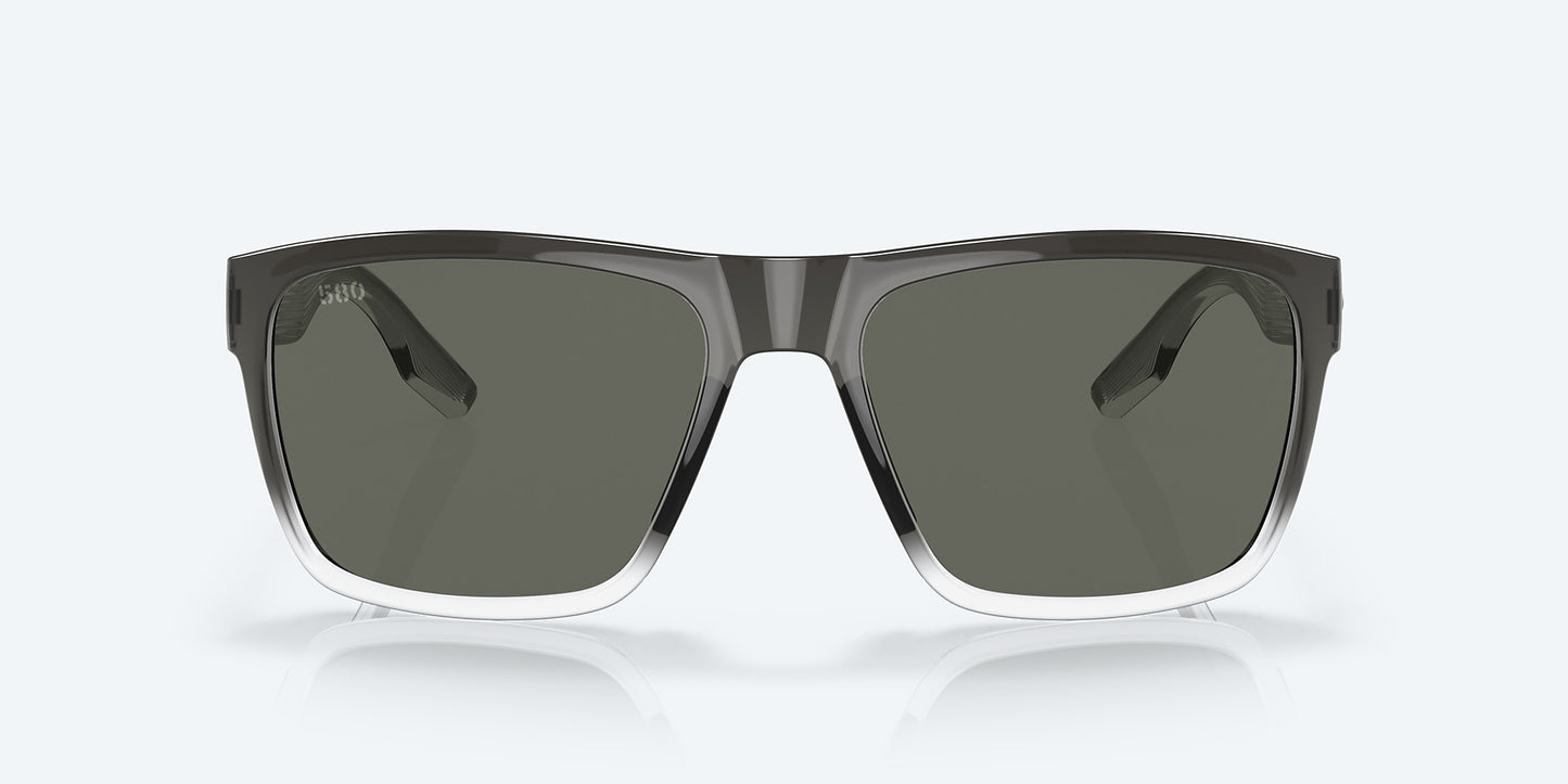 [Gray Polarized Glass Lenses, Fog Gray Frame]