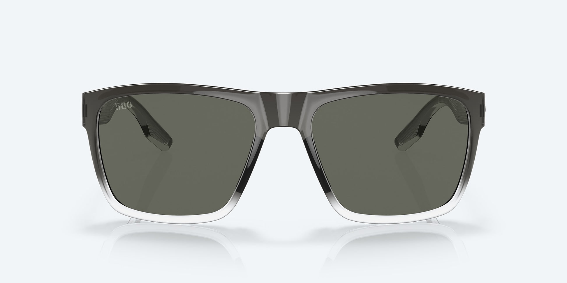 [Gray Polarized Glass Lenses, Fog Gray Frame]