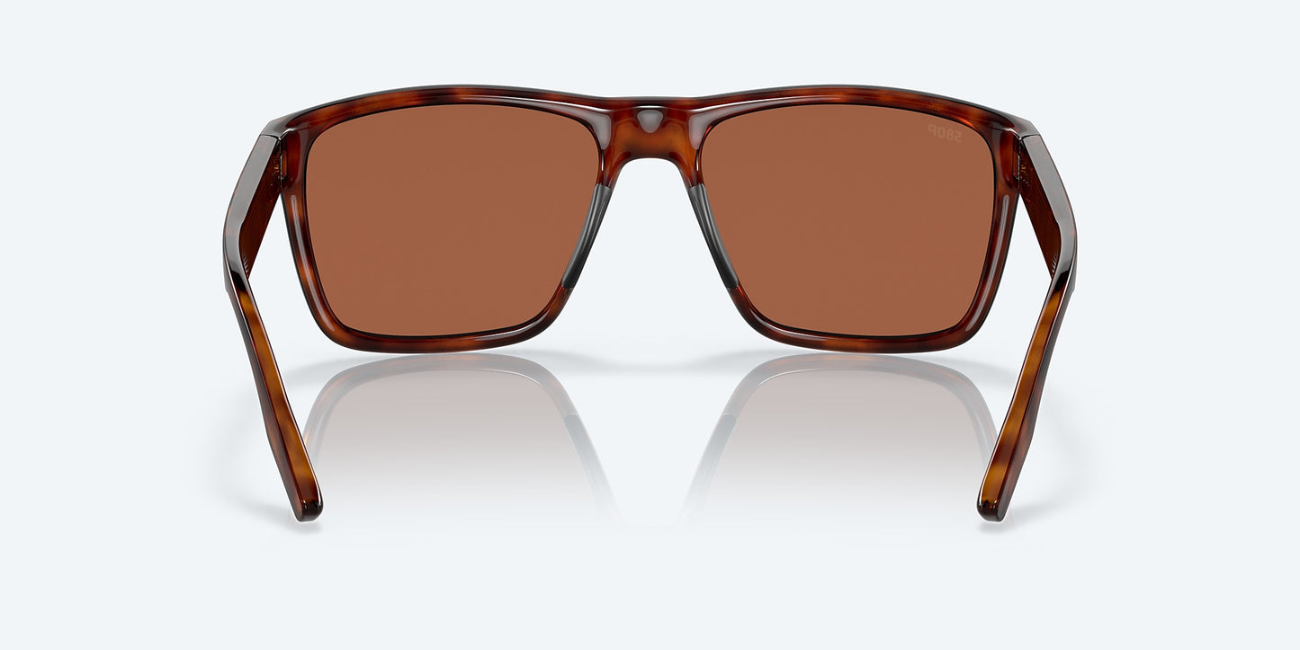 [Copper Silver Mirror Polarized Polycarbonate Lenses, Tortoise Frame]