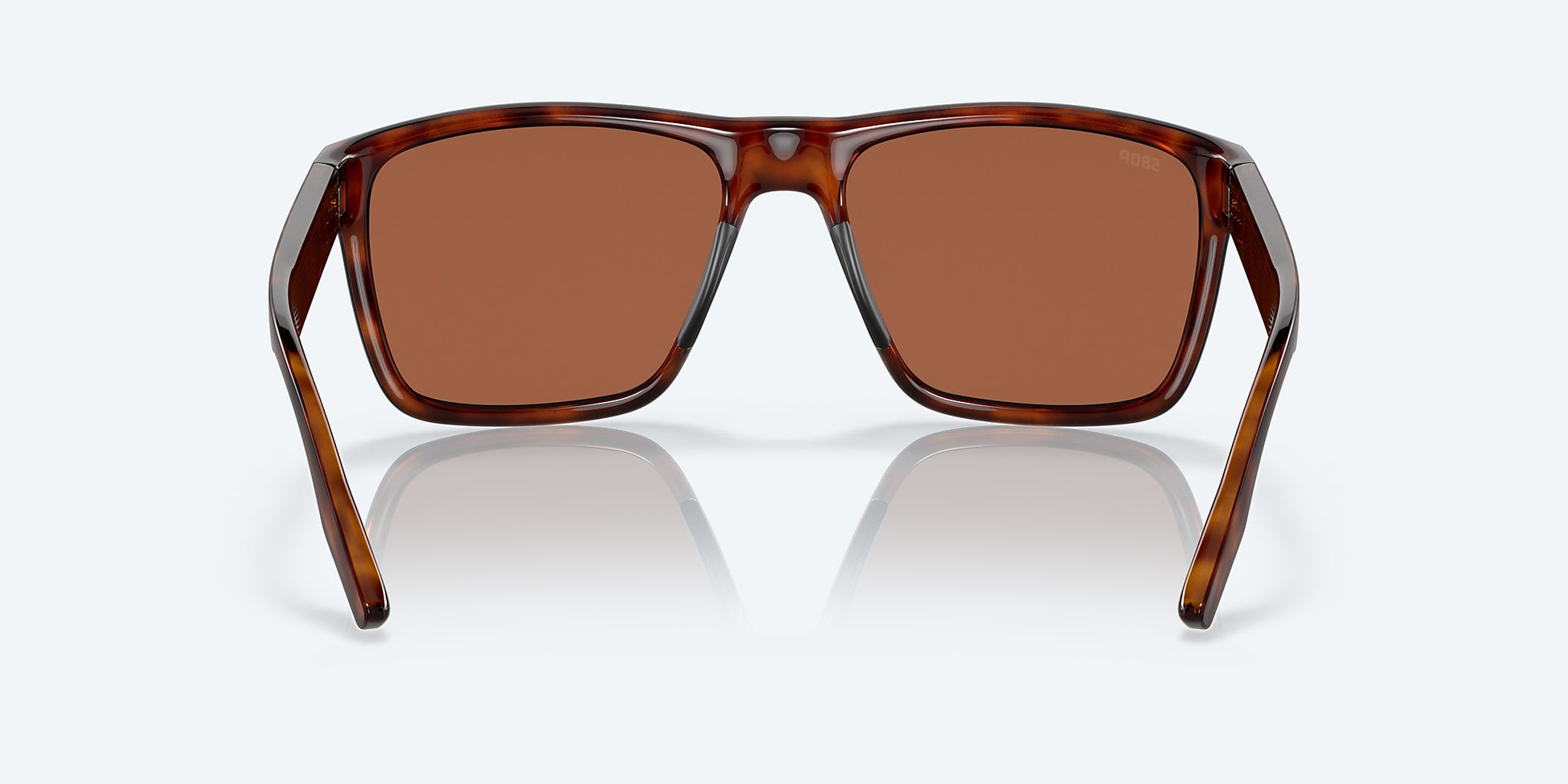 [Copper Silver Mirror Polarized Polycarbonate Lenses, Tortoise Frame]