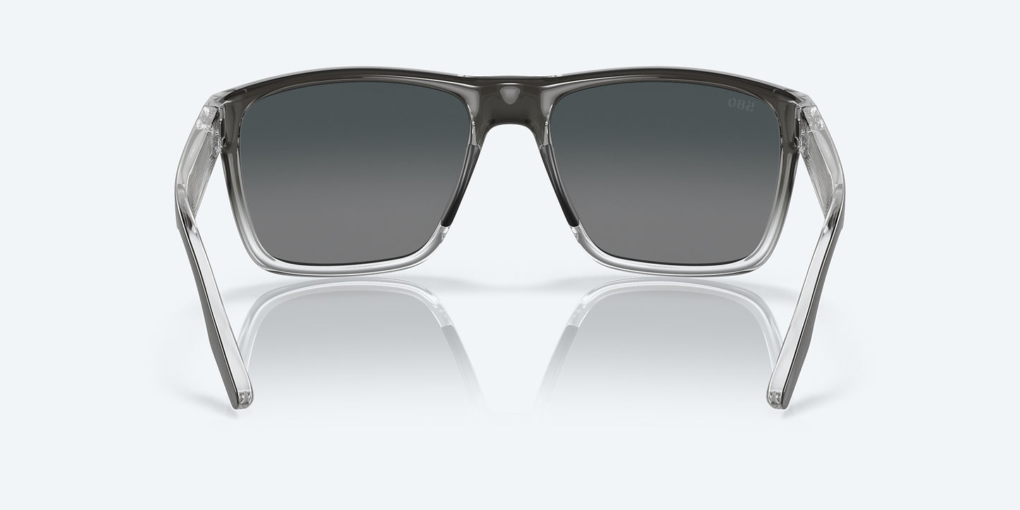 [Gray Gradient Polarized Glass Lenses, Fog Gray Frame]