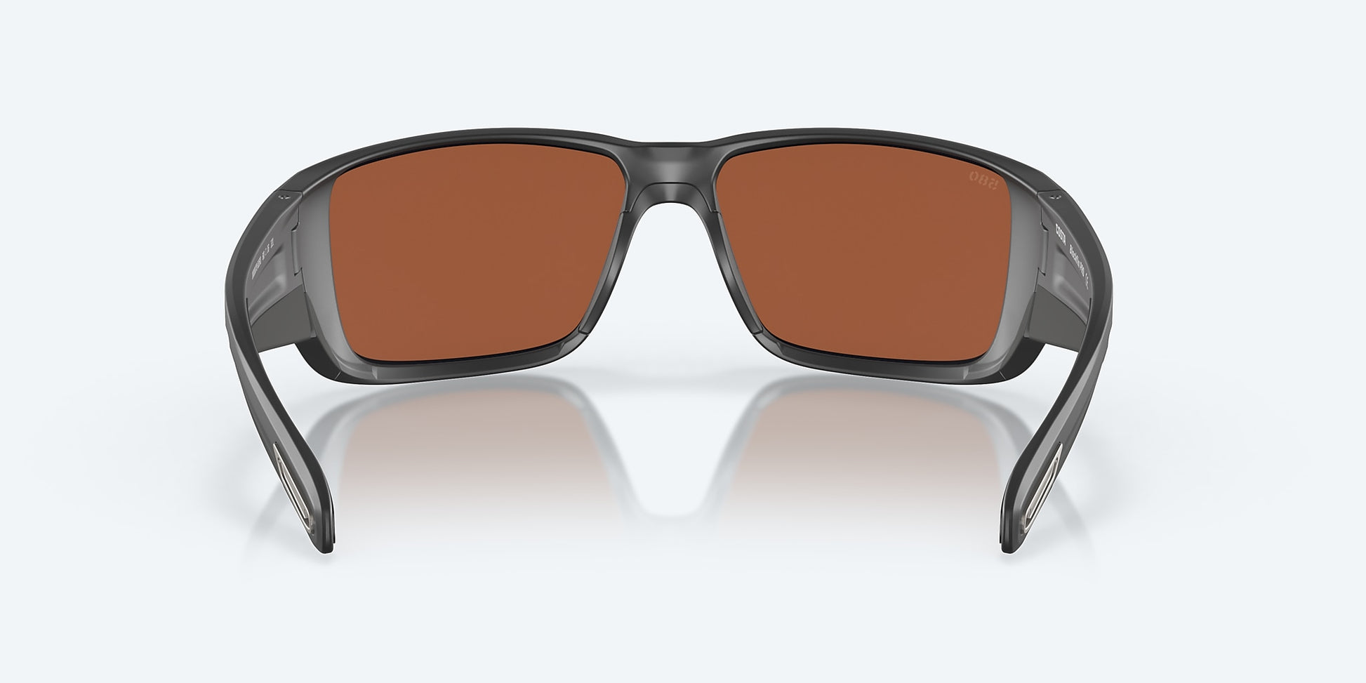 [Green Mirror Polarized Glass Lenses, Matte Black Frame]