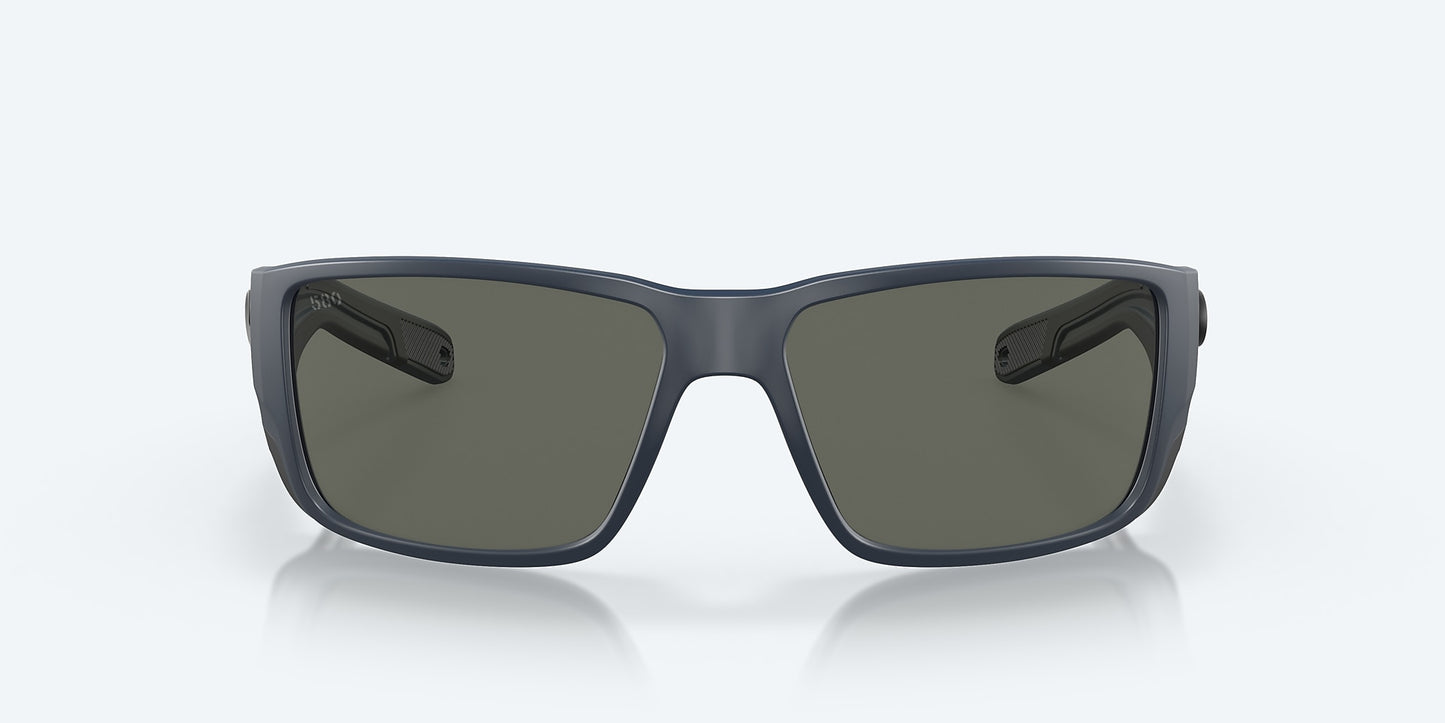 [Gray Polarized Glass Lenses, Midnight Blue Frame]
