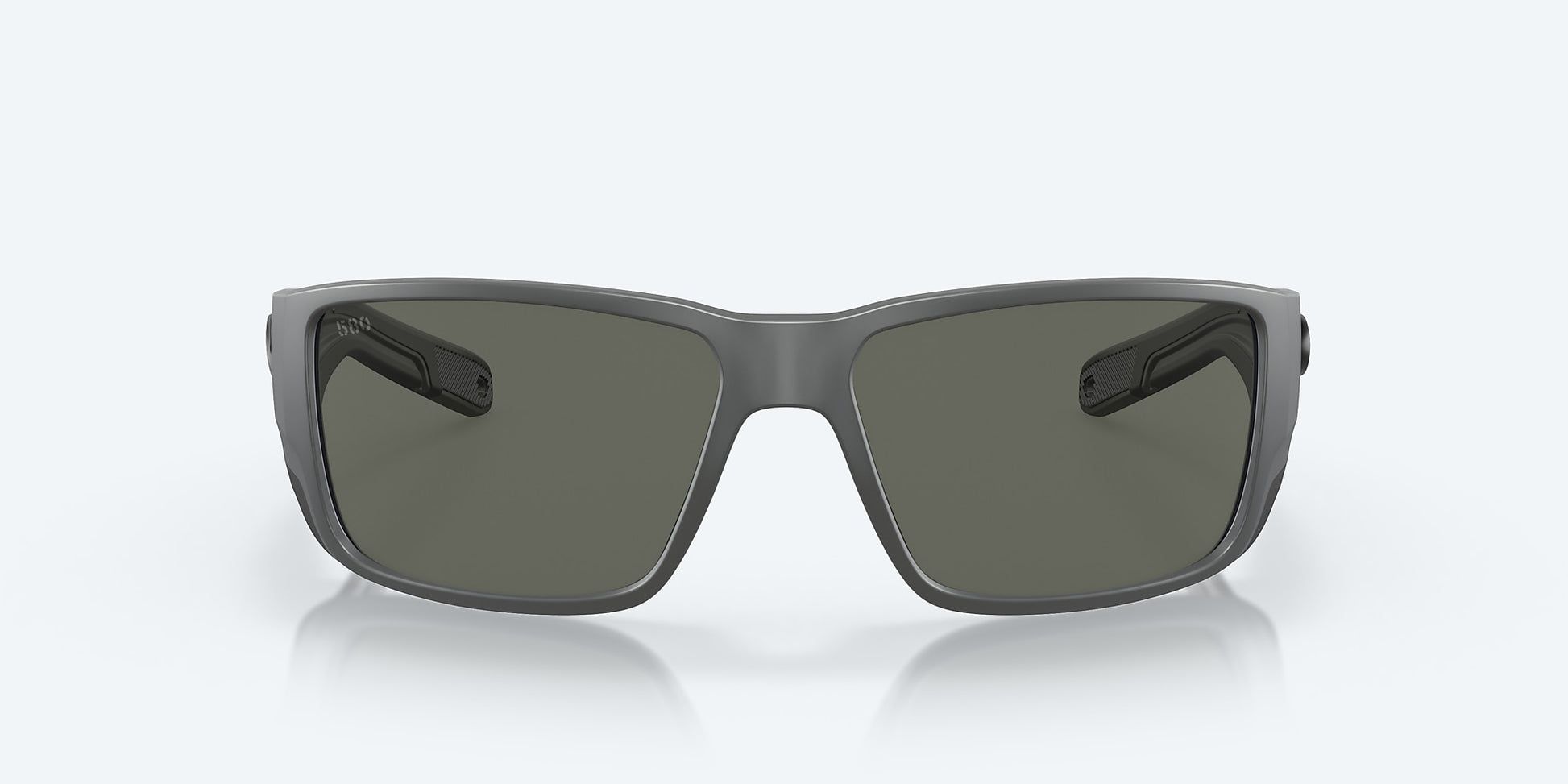 [Gray Polarized Glass Lenses, Matte Gray Frame]