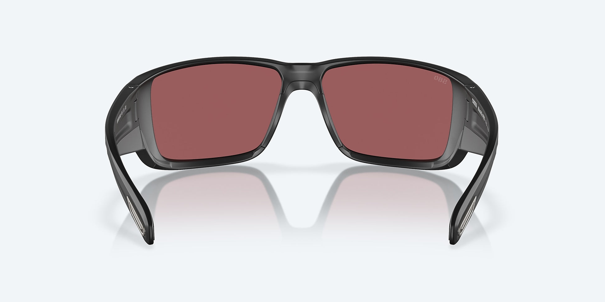 [Gold Mirror Polarized Glass Lenses, Matte Black Frame]