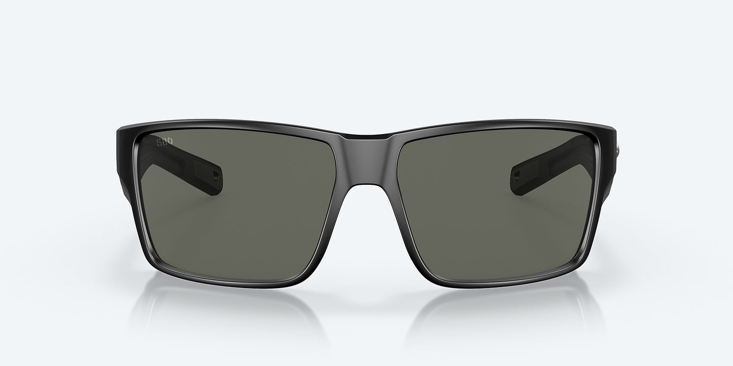[Gray Polarized Glass Lenses, Matte Black Frame]