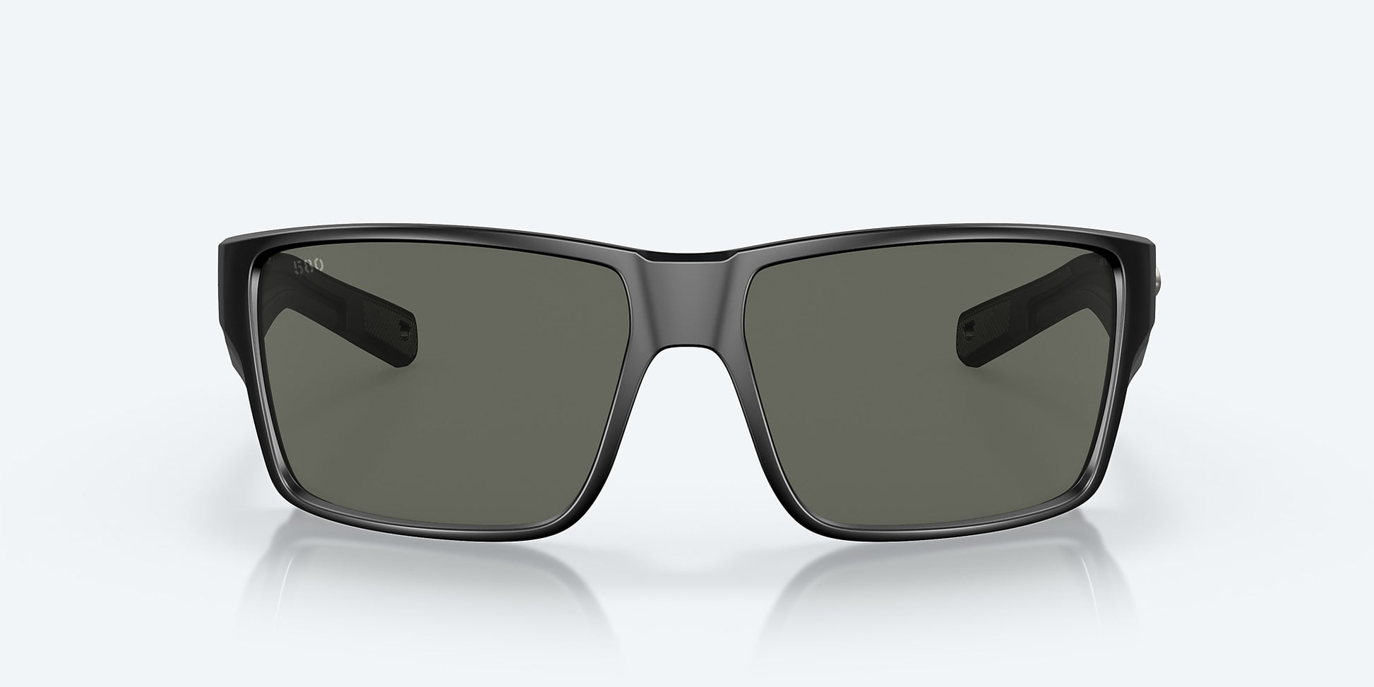 [Gray Polarized Glass Lenses, Matte Black Frame]