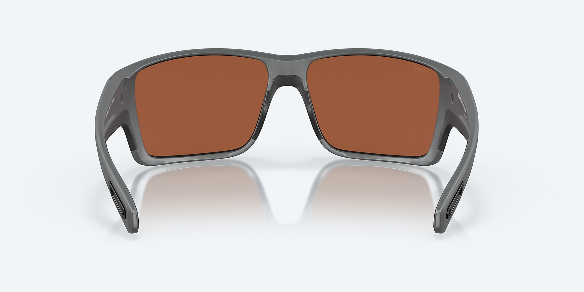 [Green Mirror Polarized Glass Lenses, Matte Gray Frame]