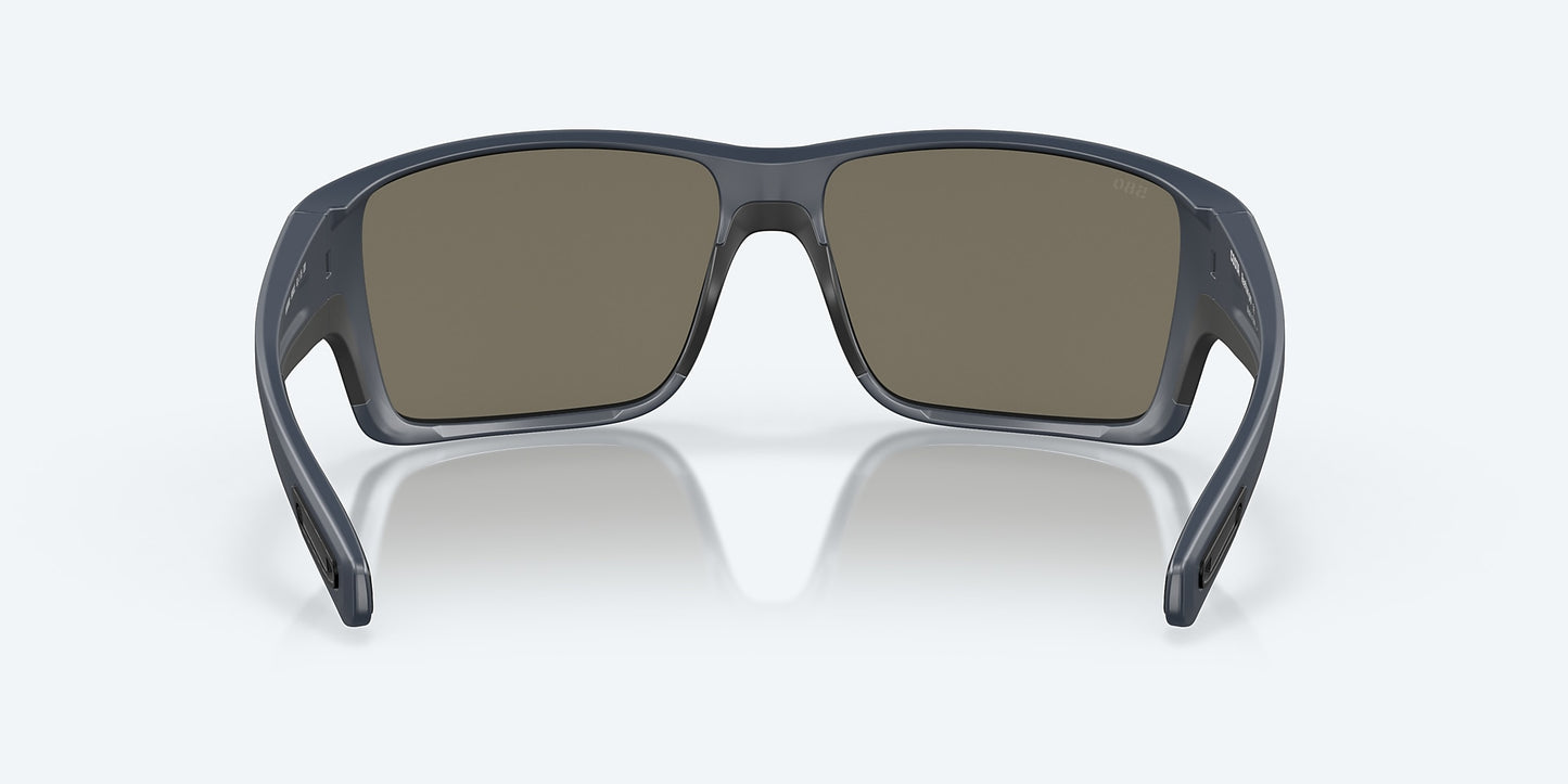 [Blue Mirror Polarized Glass Lenses, Matte Midnight Blue Frame]
