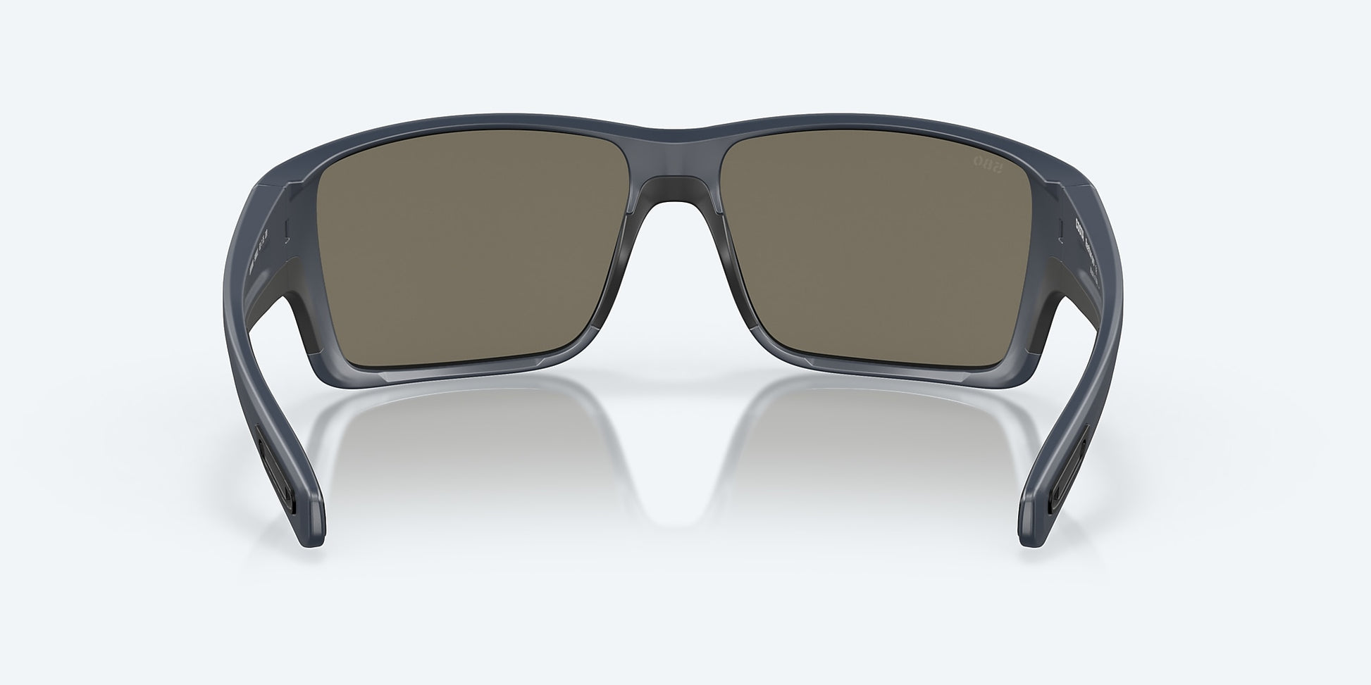 [Blue Mirror Polarized Glass Lenses, Matte Midnight Blue Frame]