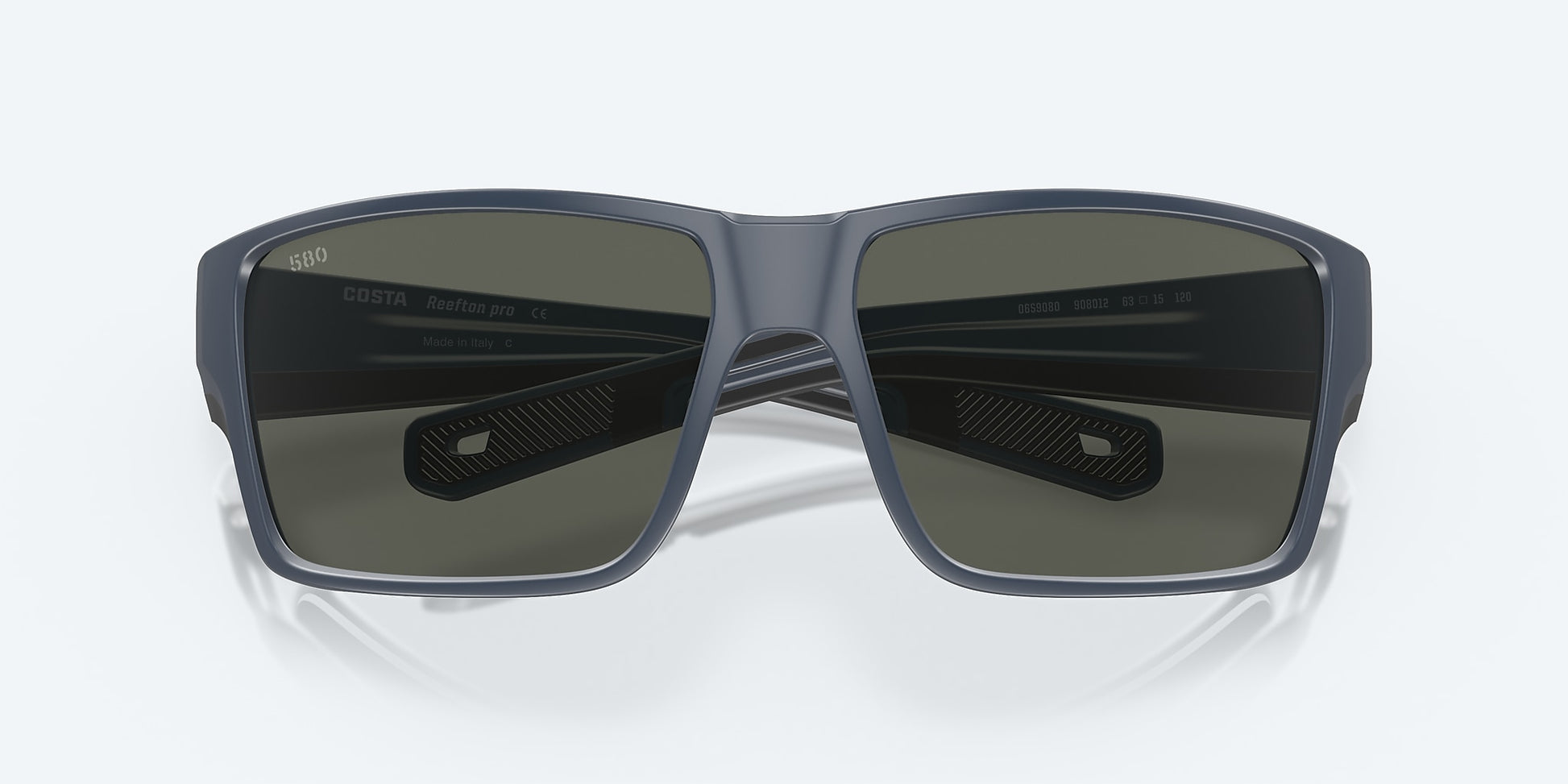 [Gray Polarized Glass Lenses, Matte Midnight Blue Frame]