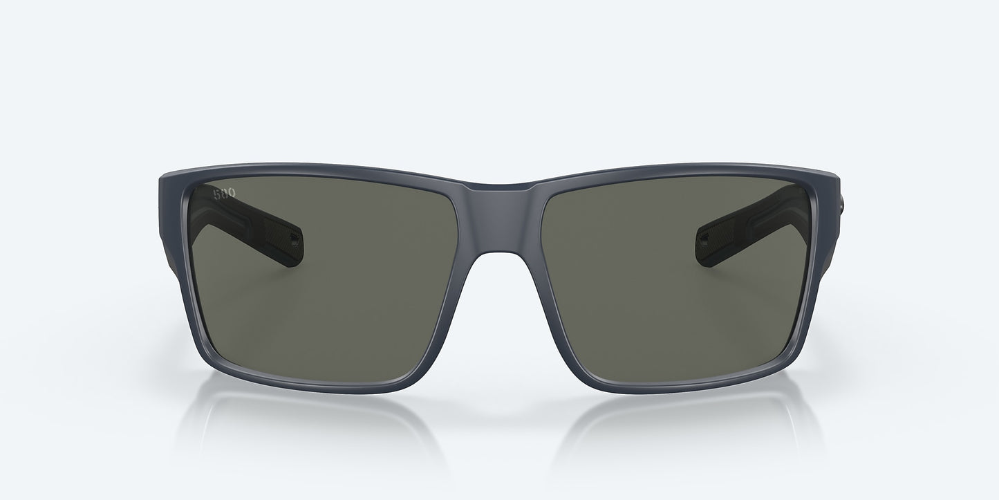 [Gray Polarized Glass Lenses, Matte Midnight Blue Frame]