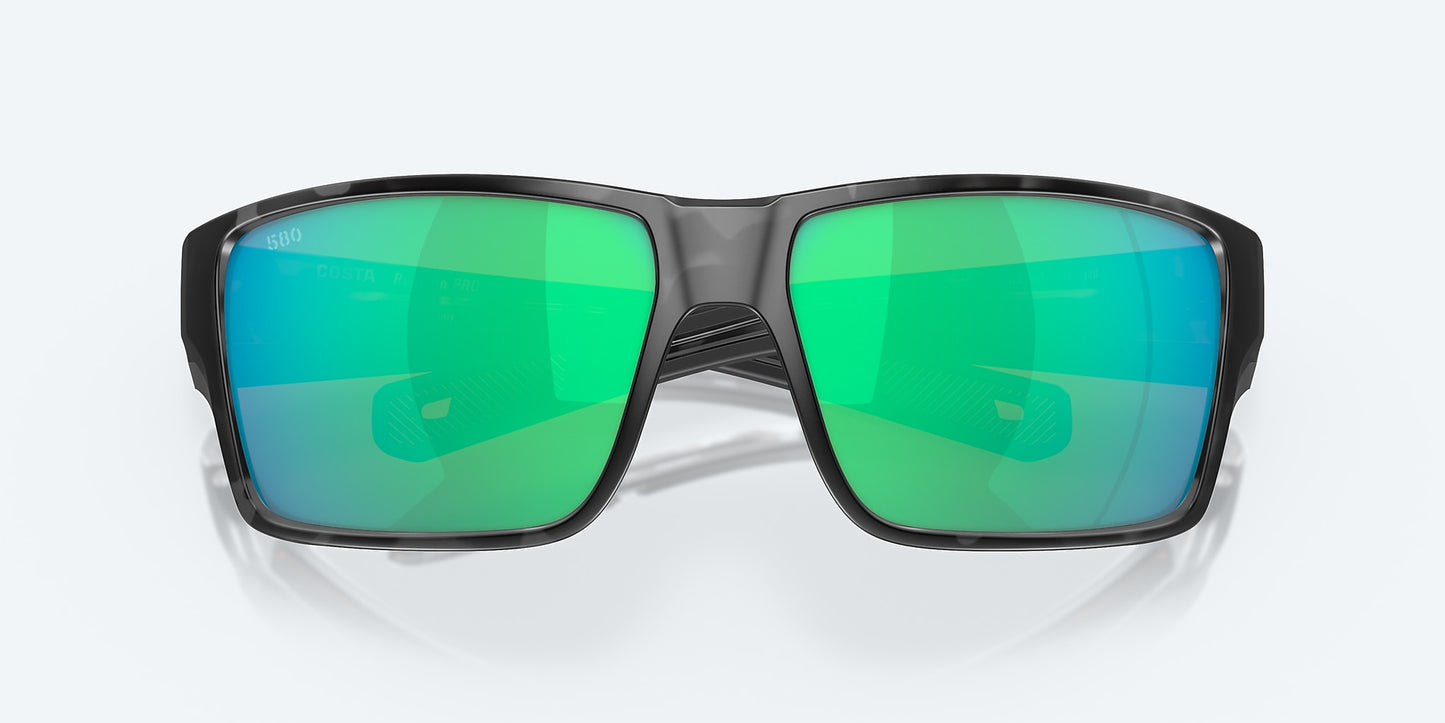 [Green Mirror Polarized Glass Lenses, Tiger Shark Frame]